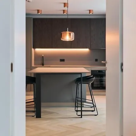 Lägenhetshotell Neu Residences Smart Ljubljana