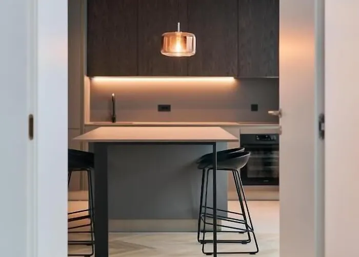 Lägenhetshotell Neu Residences Smart Ljubljana